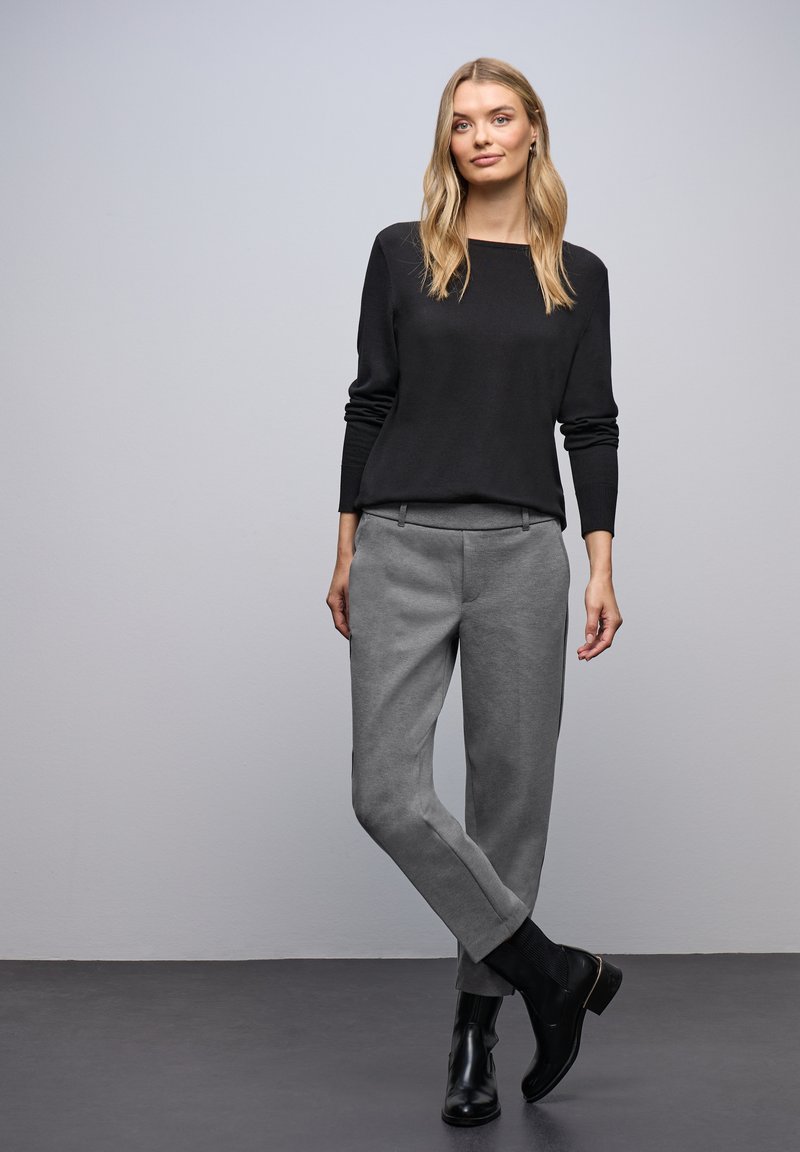 Pantaloni Eleganti Grigio Scuro Donna - Foto 2