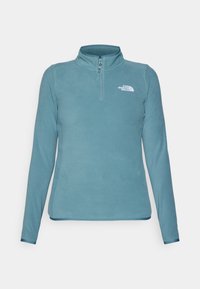 100 GLACIER 1/4 ZIP - Fliisdžemper - stormy blue