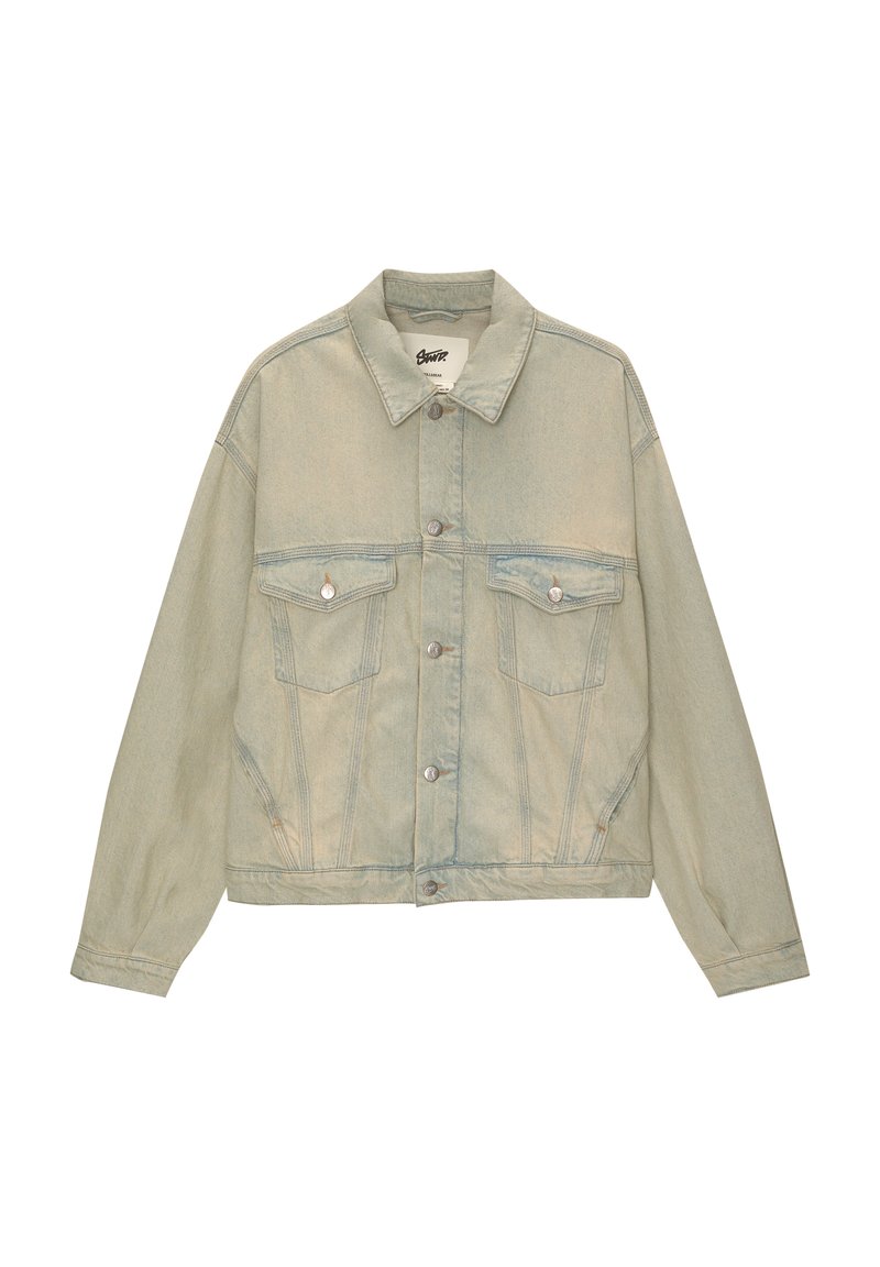 PULL&BEAR Spijkerjas lichtblauw PULL&BEAR Spijkerjas lichtblauw