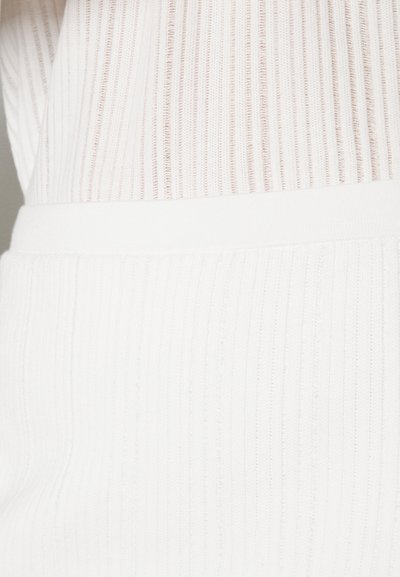 Theory SHORT SKIRT MATT - Mini skirts  - ivory
