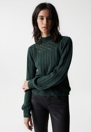 LANGARM SLIM - Jumper - green