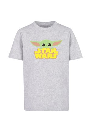 STAR WARS THE MANDALORIAN THE CHILD  - T-shirt med print - heather grey