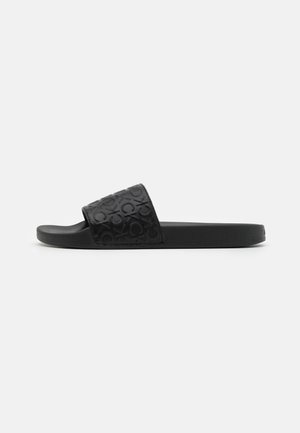 POOL SLIDE - Mules - black