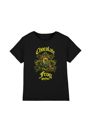 Warner Brothers, HARRY POTTER CHOCOLATE FROG UNISEX - T-Shirt print - black