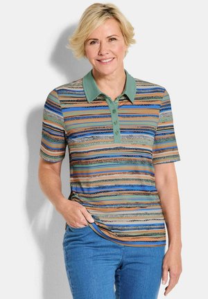 GERINGELTES   - Poloshirt - terracotta   patterned