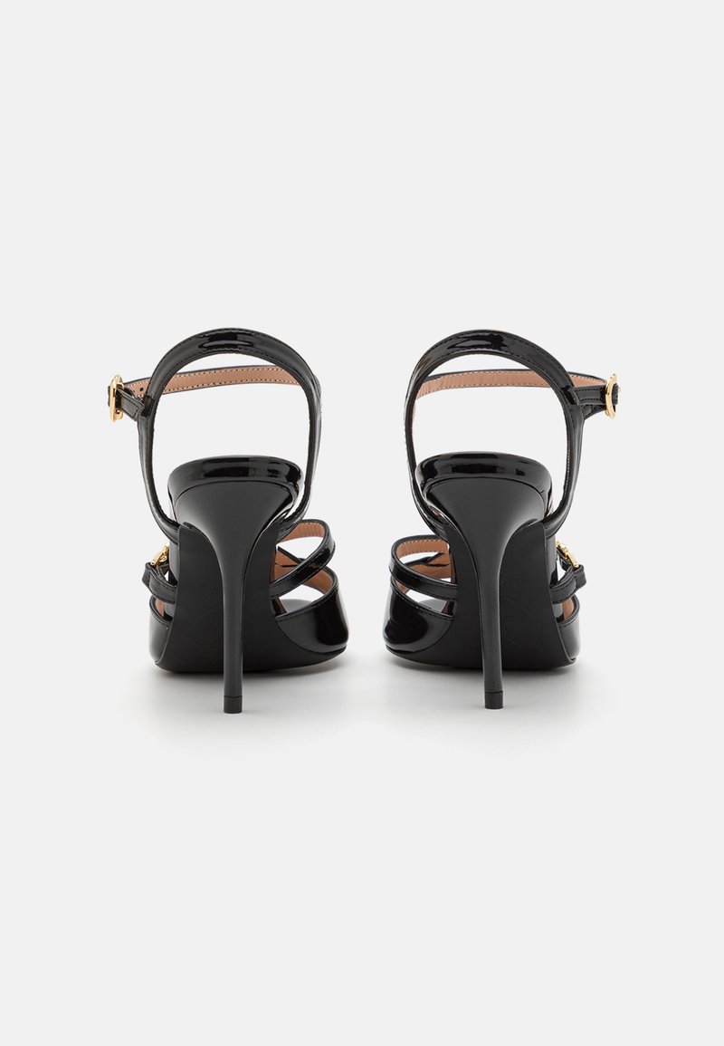 Talons Hauts Love Moschino Bleus En Daim - Taille UK 7, Occasion