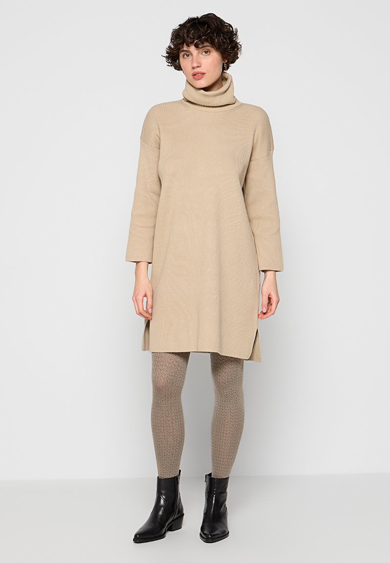 Barbour Gebreide jurk beige