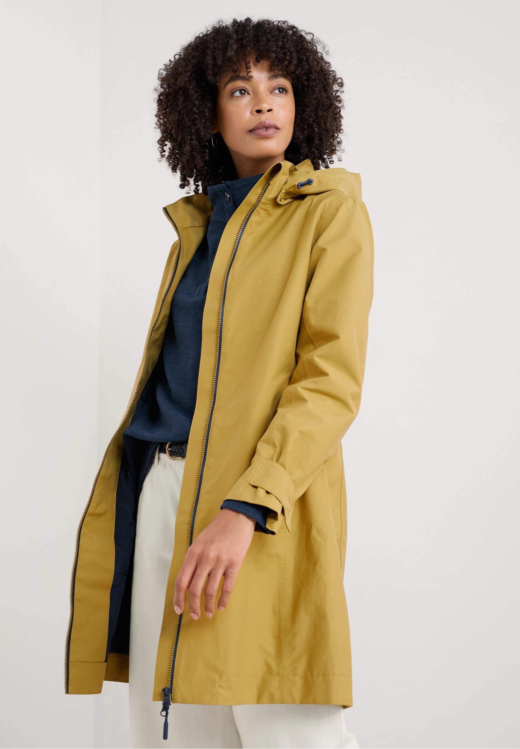 Parka Only Mantel Gelb Kombinieren Gelber Mantel Von Only Seasalt - Main Image