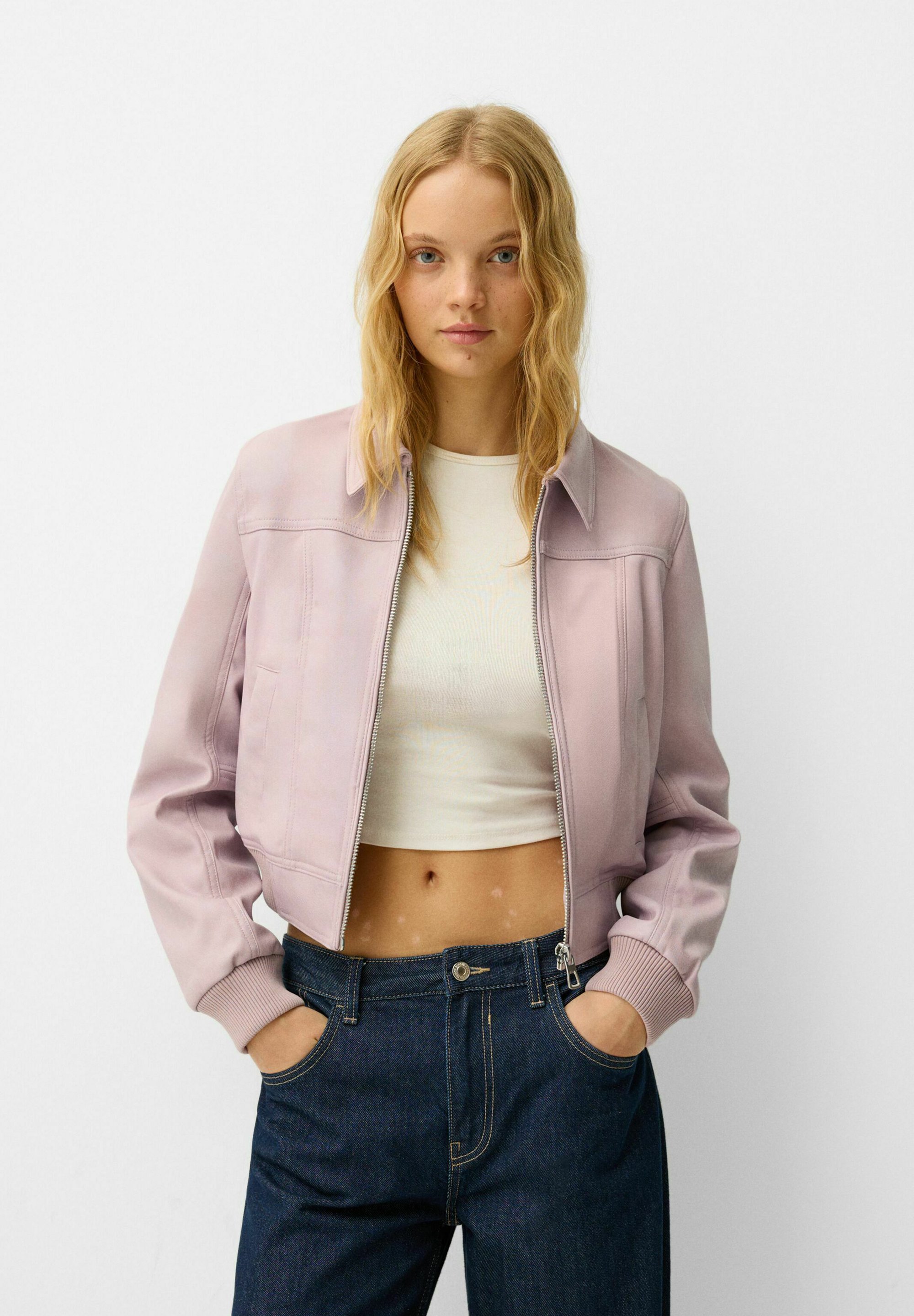Bershka Giubbotti Bomber Ragazza Giubbotto Varsity Bershka Bershka