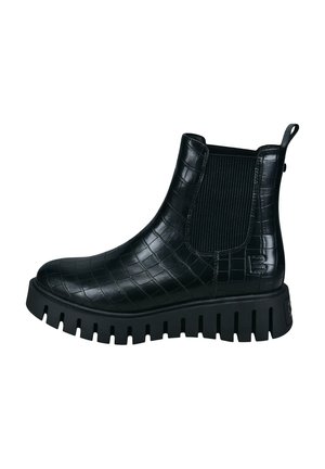 CHELSEA - Keilstiefelette - schwarz