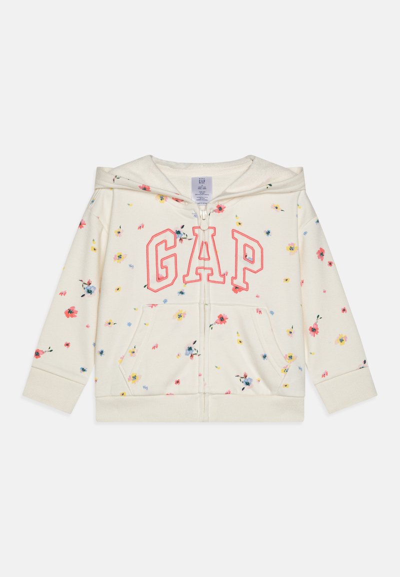 GAP LOGO TODDLER GIRL - Jersey con capucha - ivory frost