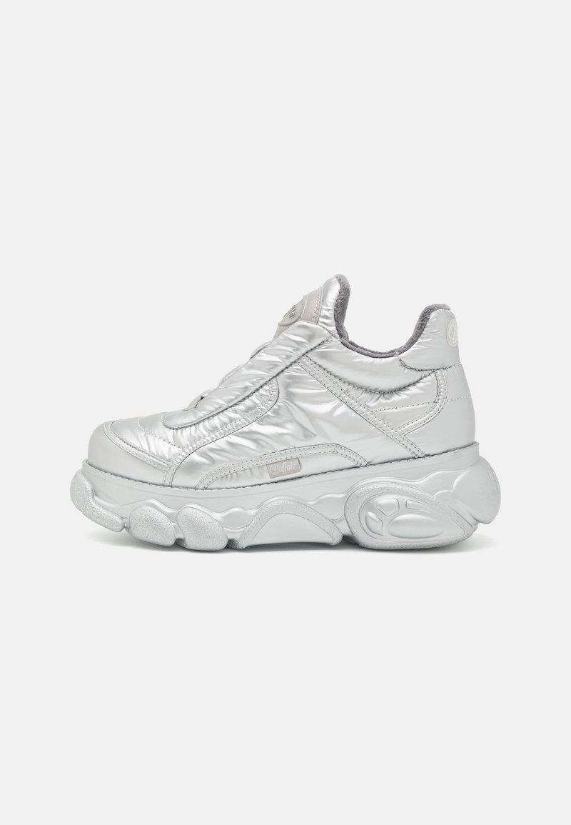 Buffalo CORIN PUFFED - Sneaker low - mermaid silver