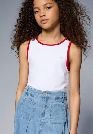 Top - white/red