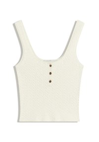 CABLE STRAPPY - Top - beige