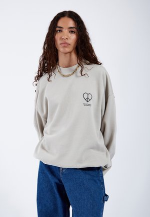 KENAN  - Sudadera - silver lining peace heart