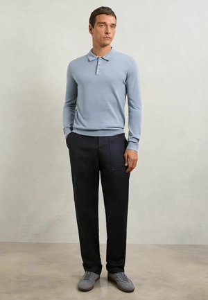 REGULAR FIT - TRAFFORD  - Svetrík - steel blue