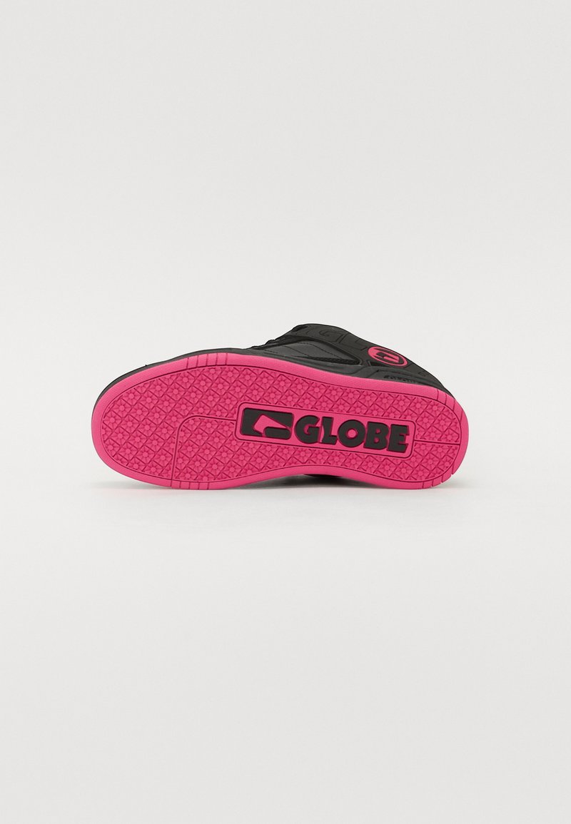 Chaussures De Sport Globe Tilt Pour Femme – Edition Limitée 2025/26, Noir Rose, Renforcées Pour Le Skate