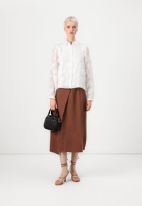 Pieces PCJALA SHIRT - Camicia - cloud dancer