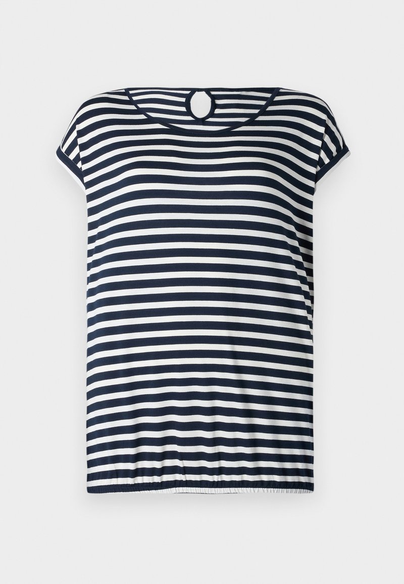 Tom Tailor T-shirt print donkerblauw