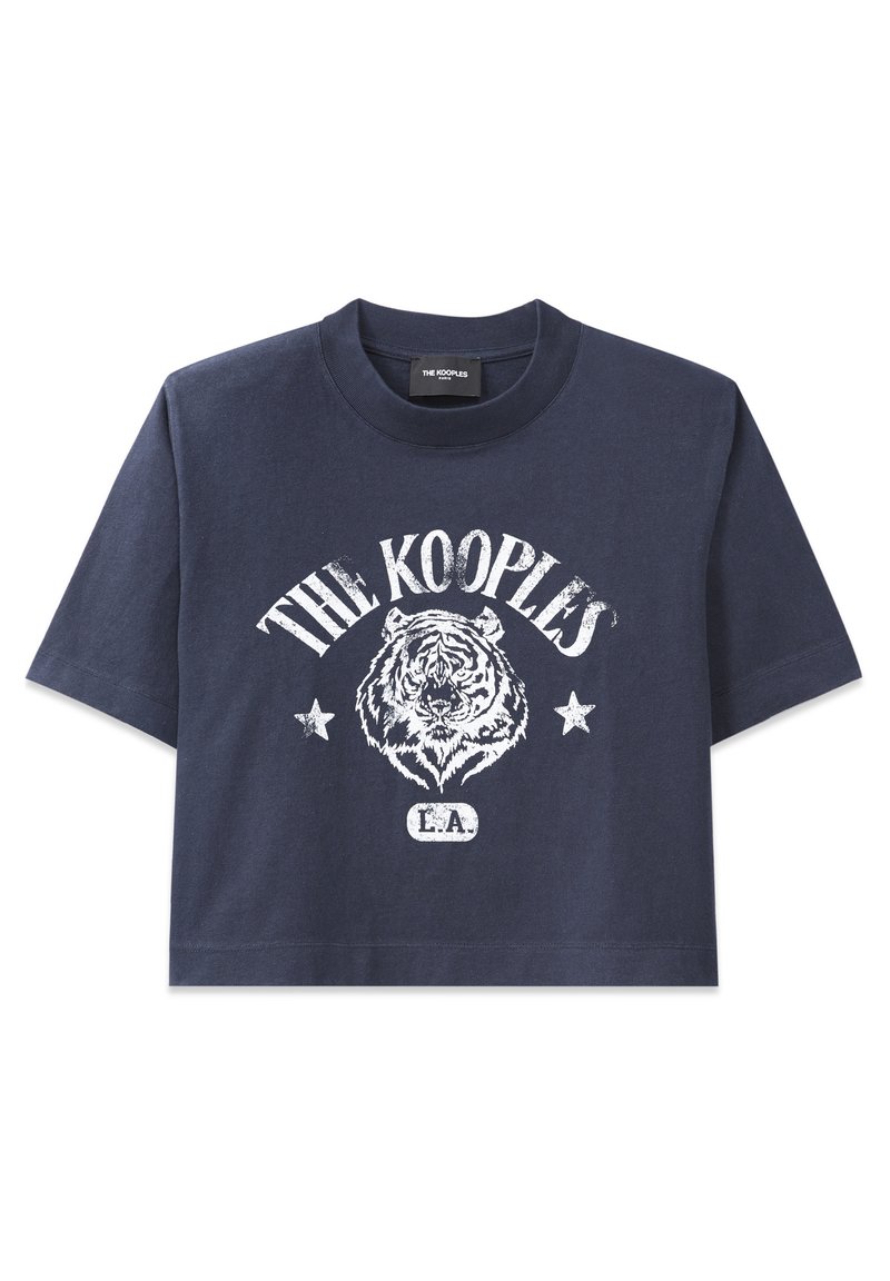 Damen Kleider | The Kooples TIGRE TEE T-Shirt print navy/blau - ZJ80218 Damen Kleider | The Kooples TIGRE TEE T-Shirt print navy/blau - ZJ80218