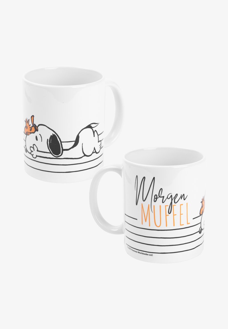 Snoopy THE PEANUTS TASSE SNOOPY  MORGEN MUFFEL KAFFEETASSE BECHER KAFF - Borraccia - weiß