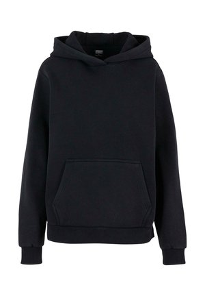 Urban Classics VINTAGE HEAVY - Džemperis su gobtuvu - black