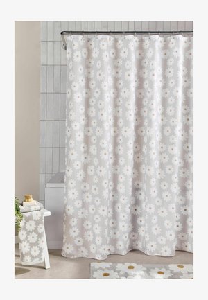 Next, REGULAR FIT - DAISY SHOWER CURTAIN UNISEX - Shower curtain - natural