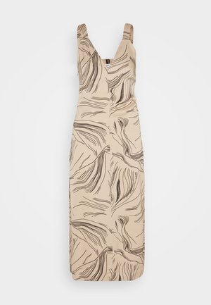 Calvin Klein, SURFACE PRINT SLIP DRESS - Day dress - doeskin