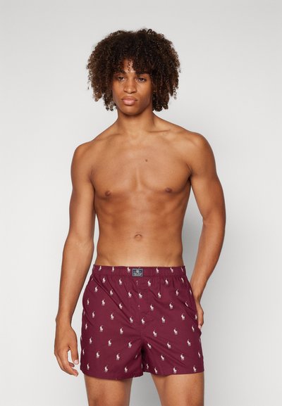 Polo Ralph Lauren OPEN 3 PACK - Șorturi boxer - navy/damson red