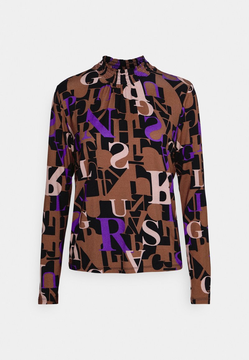 Cream Longsleeve paars