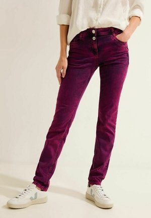 Slim fit -farkut - mottled light pink