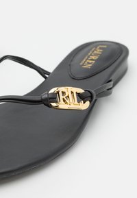 Lauren Ralph Lauren EMALIA - Tåsandaler - black