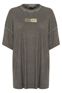 SILMO TEE - T-shirt - bas - black oil washed