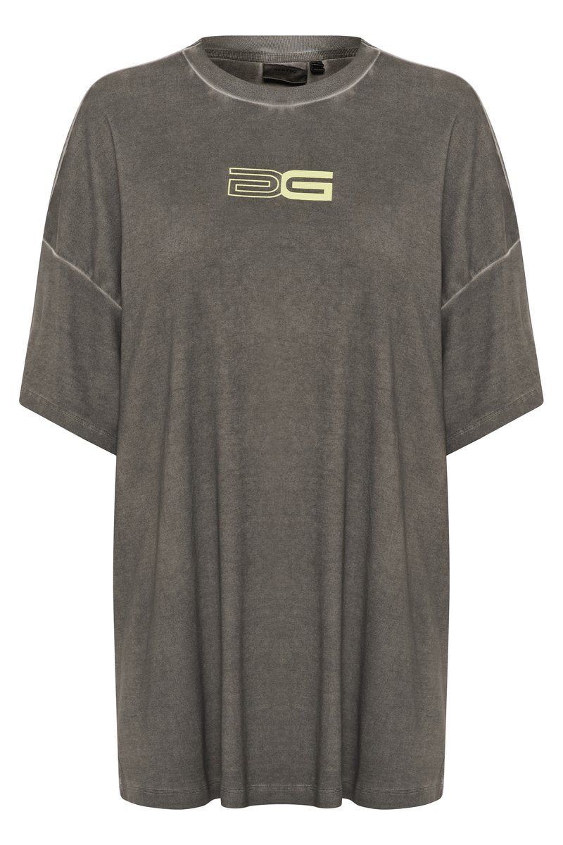 Gestuz T-shirt basic donkergrijs Gestuz T-shirt basic donkergrijs