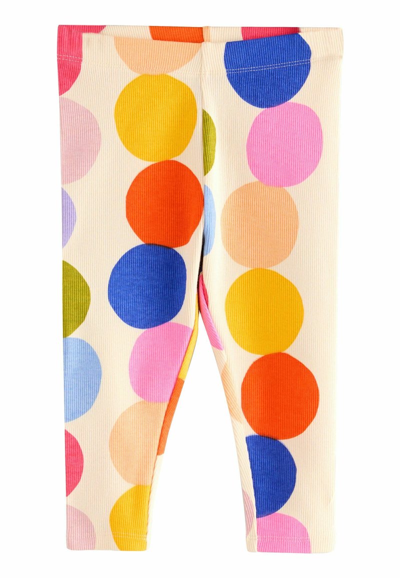 NEXT Meisje Set van 5 katoenen leggings Multi 3 Antwoord
