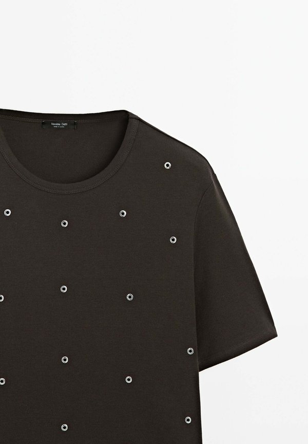 WITH EYELETS  - Print T-shirt3