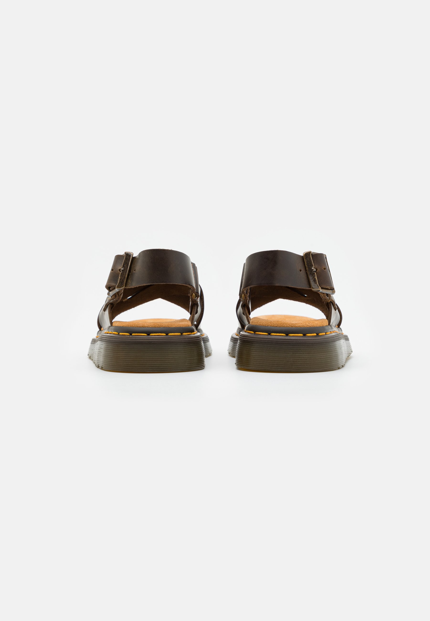 靴 Dr.Martens zane uk7size Dr. Martens ZANE UNISEX - Sandals - brown - Zalando.co.uk