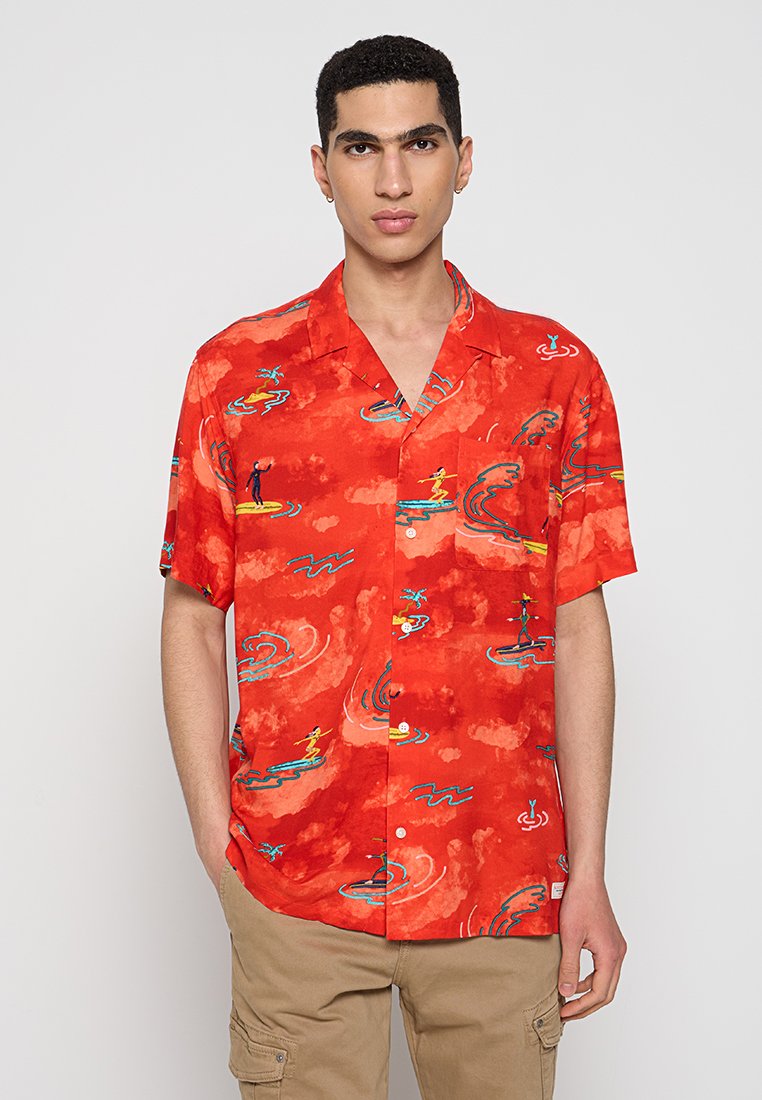 Scotch & Soda Overhemd lichtrood