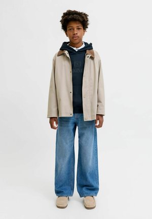 Jack & Jones Junior, HOODIE TEXT HOODIE JUNIOR - Kapuutsiga pusa - sky captain