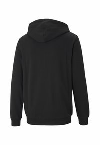 Puma LOGO  - Majica s kapuljačom i patentnim zatvaračem - black