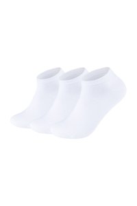Happy Socks SOLID LOW UNISEX 3 PACK - Socks - white