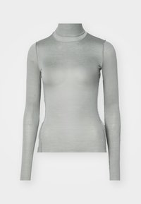 SHEER LONG SLEEVE TURTLENECK - T-shirt à manches longues - dusty green