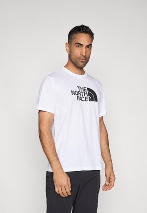 M EVOLUTION HALF DOME REGULAR SHORT SLEEVE TEE - Camiseta estampada - white/black