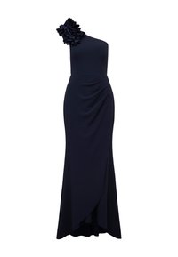Forever New LEANNE ONE SHOULDER RUFFLE DRESS - Koktajl obleka/za zabavo - navy