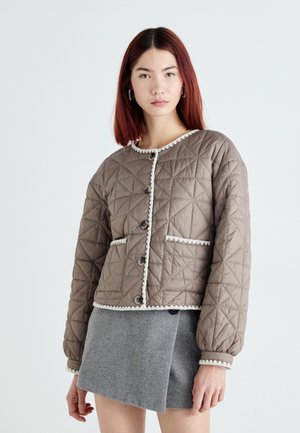 VISILLA EDGE DETAIL JACKET - Lengva striukė - mountain trail/birch