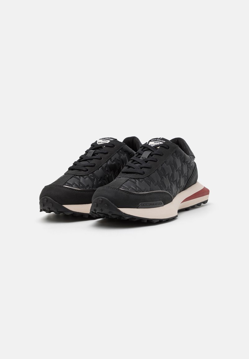 KARL LAGERFELD MEN ZONE MONOGRAM EPOXY - Trainers - black - Zalando