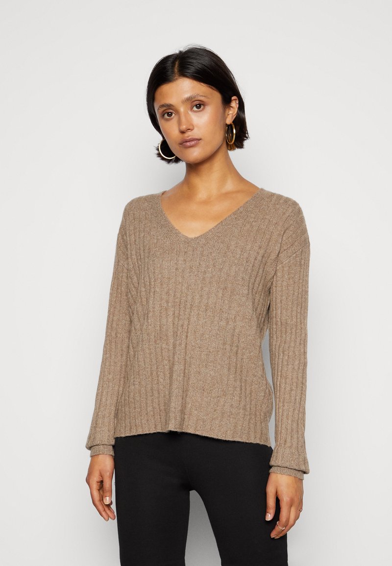 Pieces Womens PCSONJA LS Pullover Knit NOOS BC Sweater