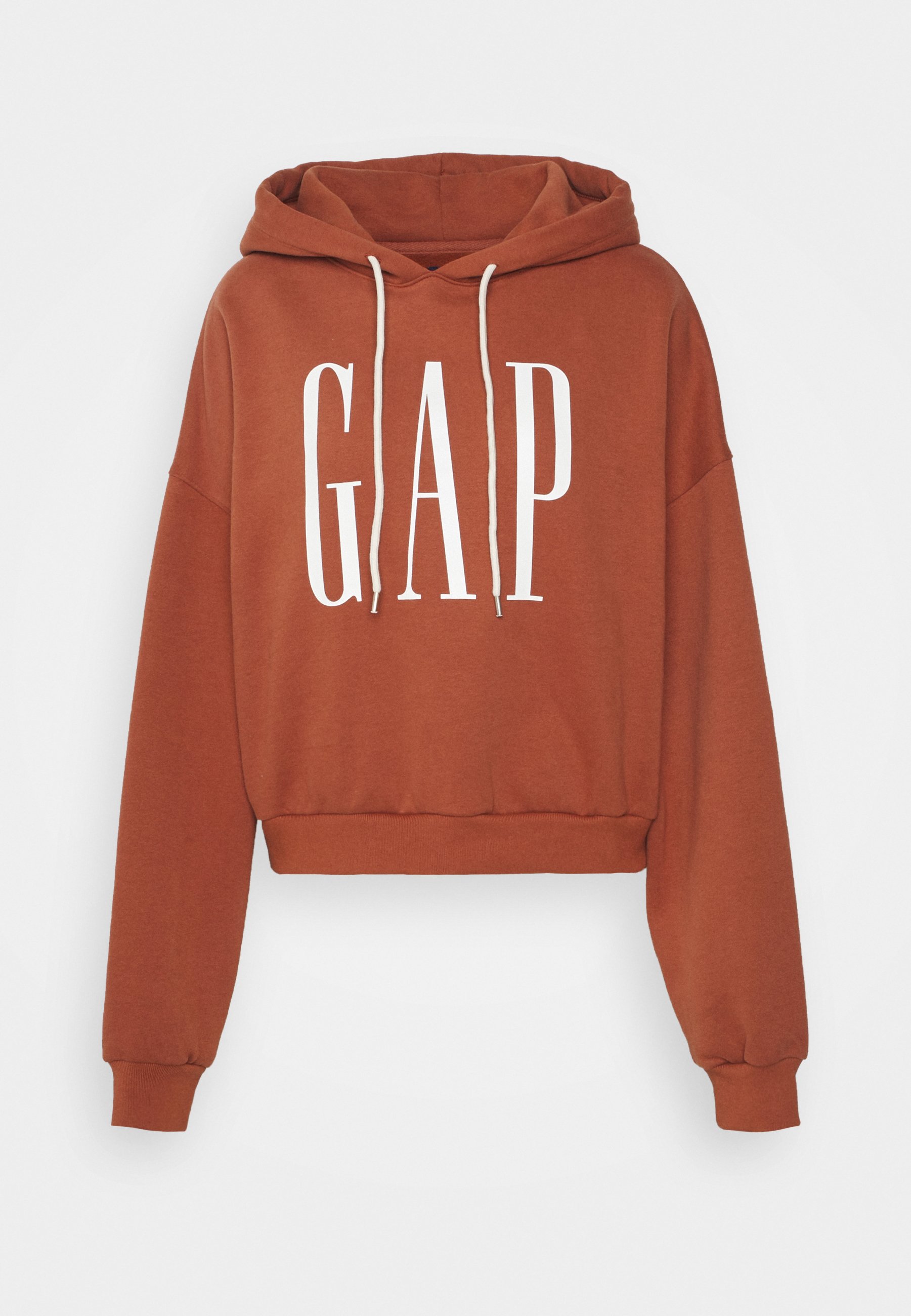 Gap Tall CROP - Sudadera - saddle/marrón - Zalando.es