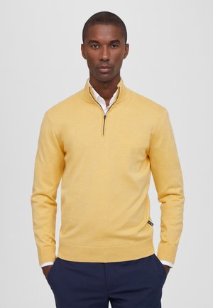 COSILK 1/2 ZIP - Strickpullover - cannes yellow