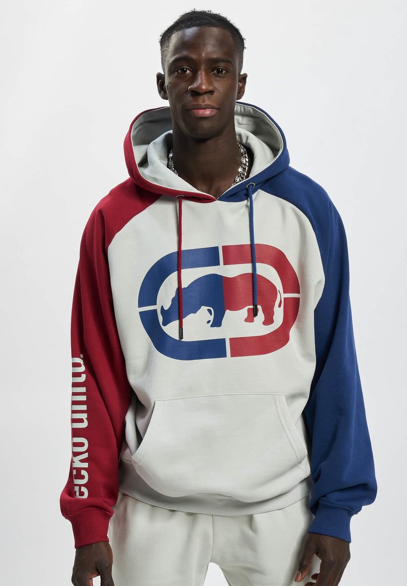 ecko unltd. Kapuzenpullover - grey red blue/grau - Zalando.ch